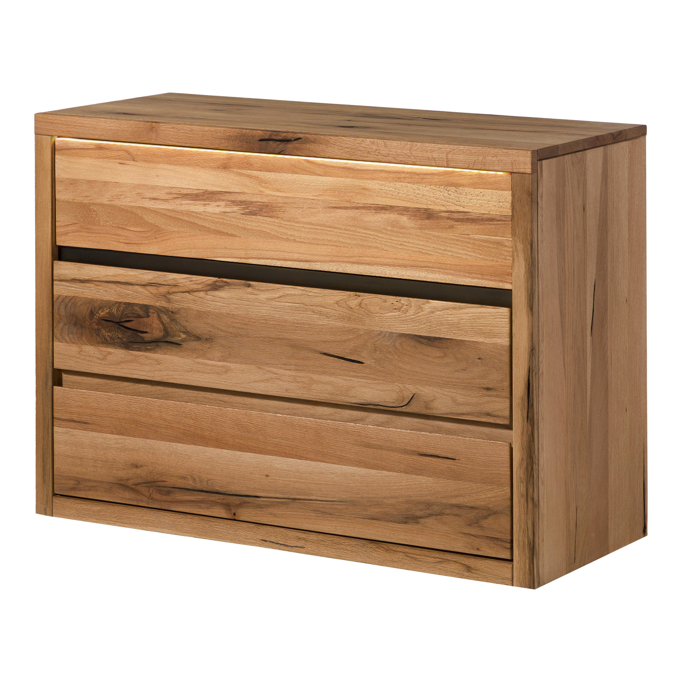 Massivmoebel24 Kommode Natur 105x75x45 cm