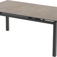 GARTENTISCH Lagos - Grau - 180/240/100/74 cm - Grau, Metall (180/100/74cm) - Lesli Living