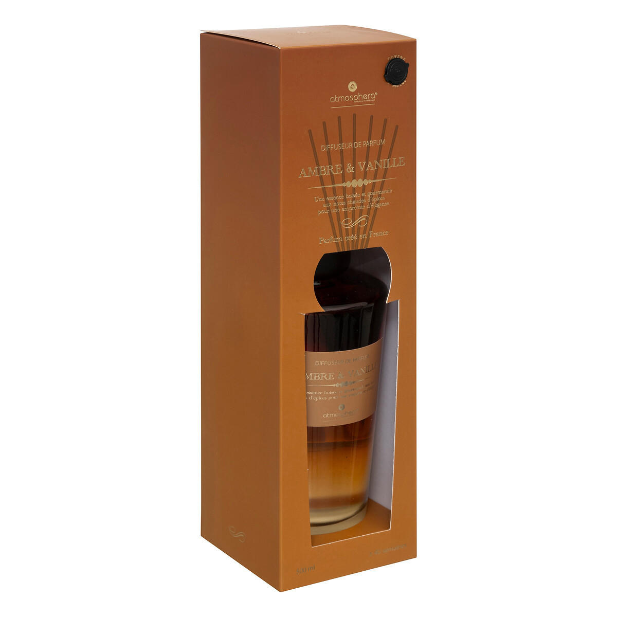 DUFTSTÄBCHEN Flakon 500 ml - Braun, Glas (10/28/10cm) - Atmosphera Createur d´interieur