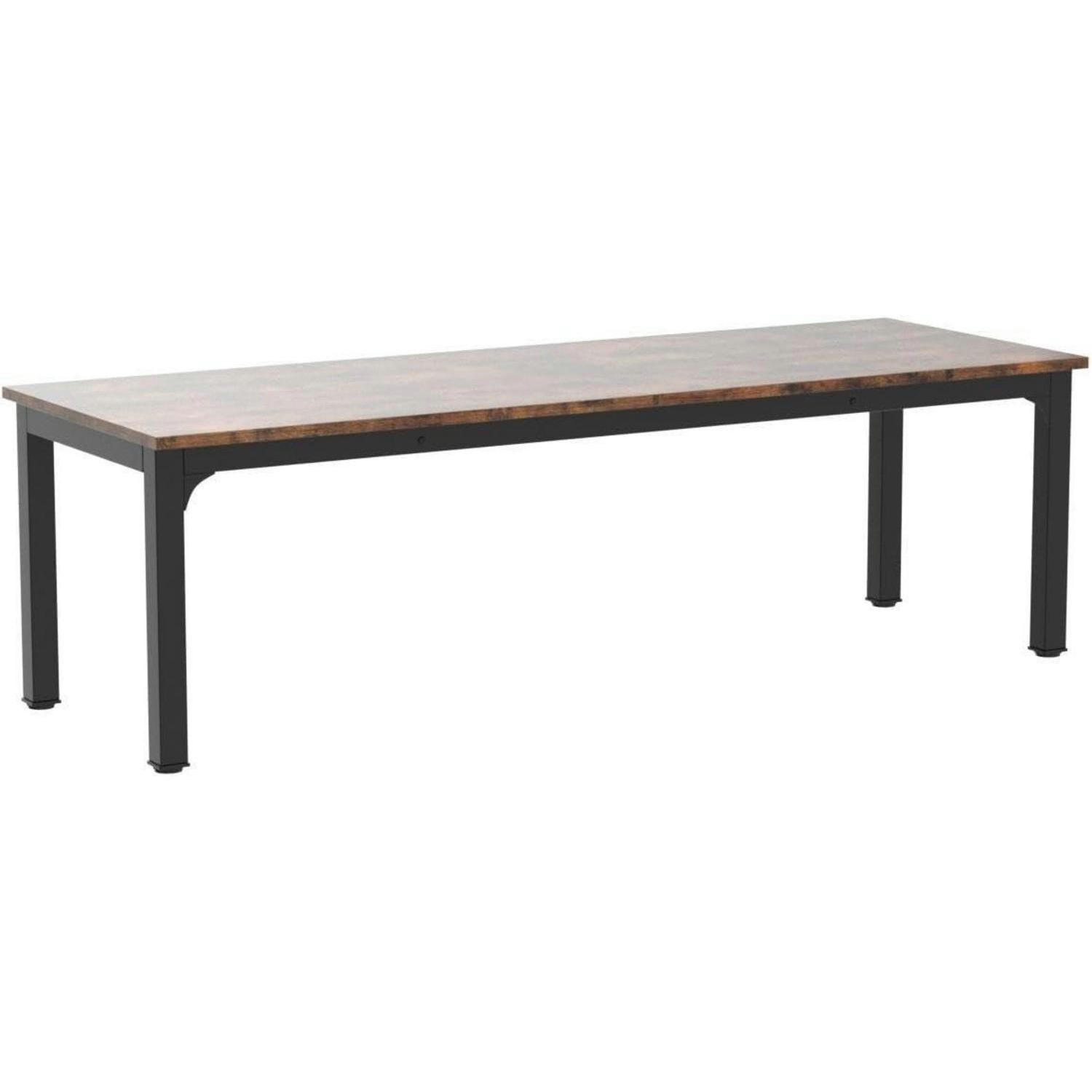 COMPUTERTISCH 200 x 70 x 75 cm Rustikales Braun - Braun, Holzwerkstoff (70/200/75cm)