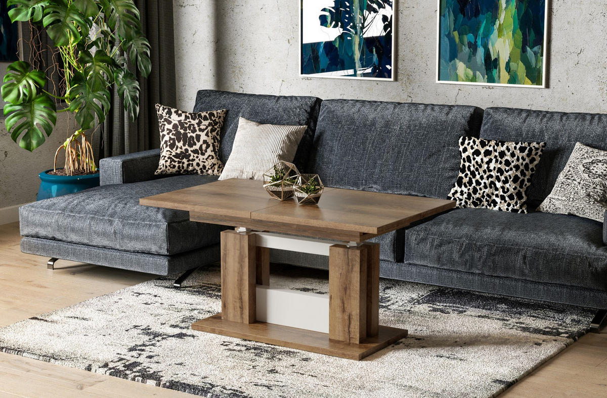COUCHTISCH Fabel - Mooreichefarben, Holzwerkstoff (110/65/58cm) - Endo-Moebel