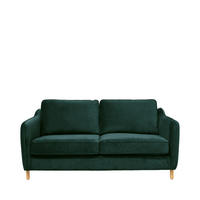 BETTSOFA - Eukalyptusgrün - Grün, Textil (162/85/97cm) - Drawer