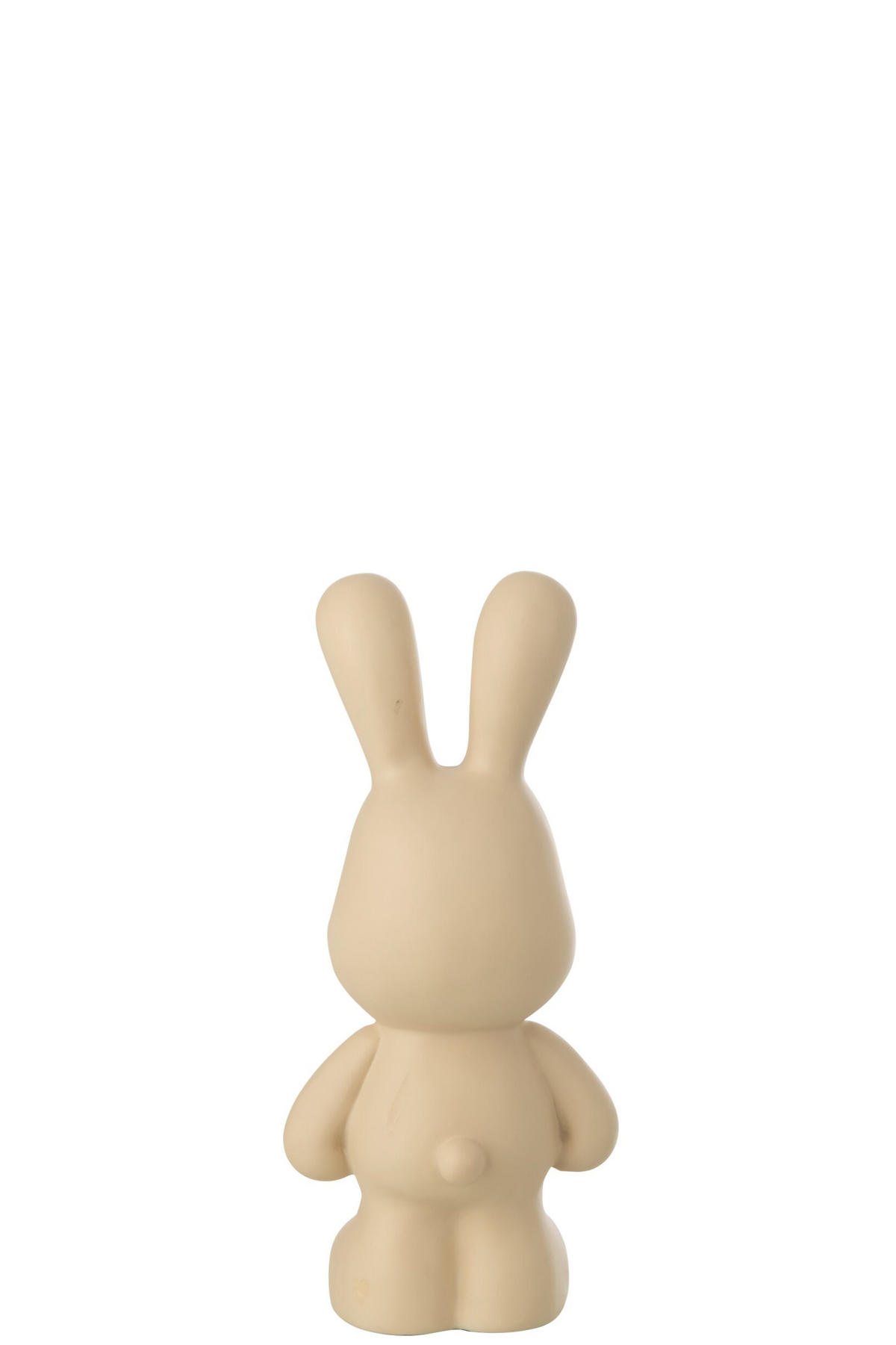 DEKOOBJEKT KANINCHEN FRED - Beige, Glas/Naturmaterialien (13/36/16.5cm) - J-Line