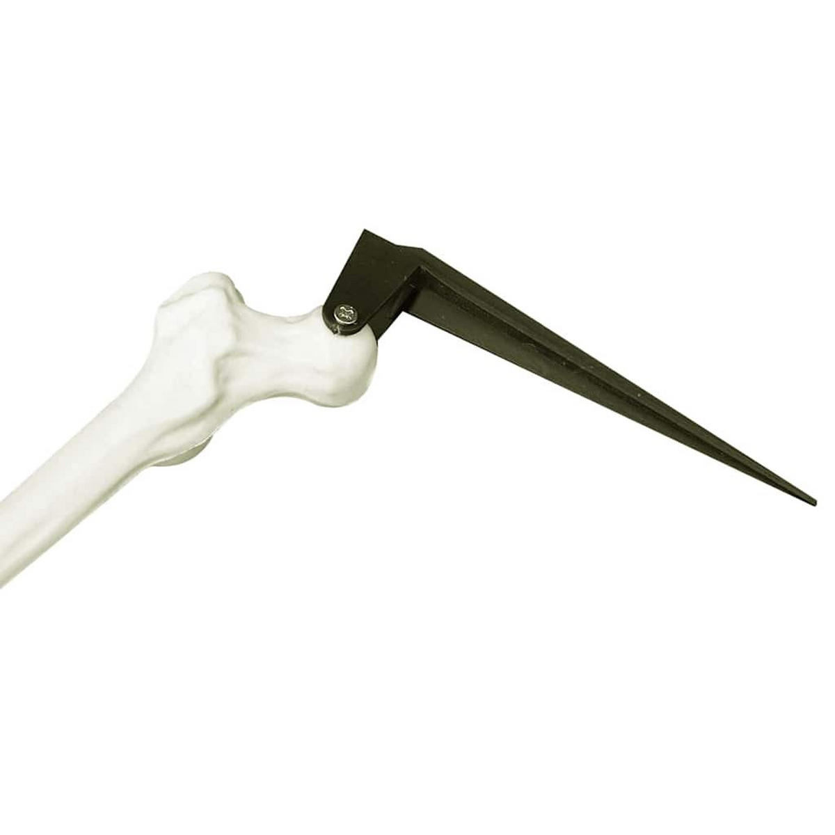 HALLOWEEN-DEKO 45.5/13 Cm Weiss Polypropylen - Weiß, Kunststoff (13/10/45.5cm) - vidaXL