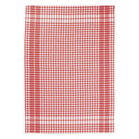 GESCHIRRTUCH Petits Carreaux rot 50 x 70 cm - Rot, Textil (70/50cm) - Winkler