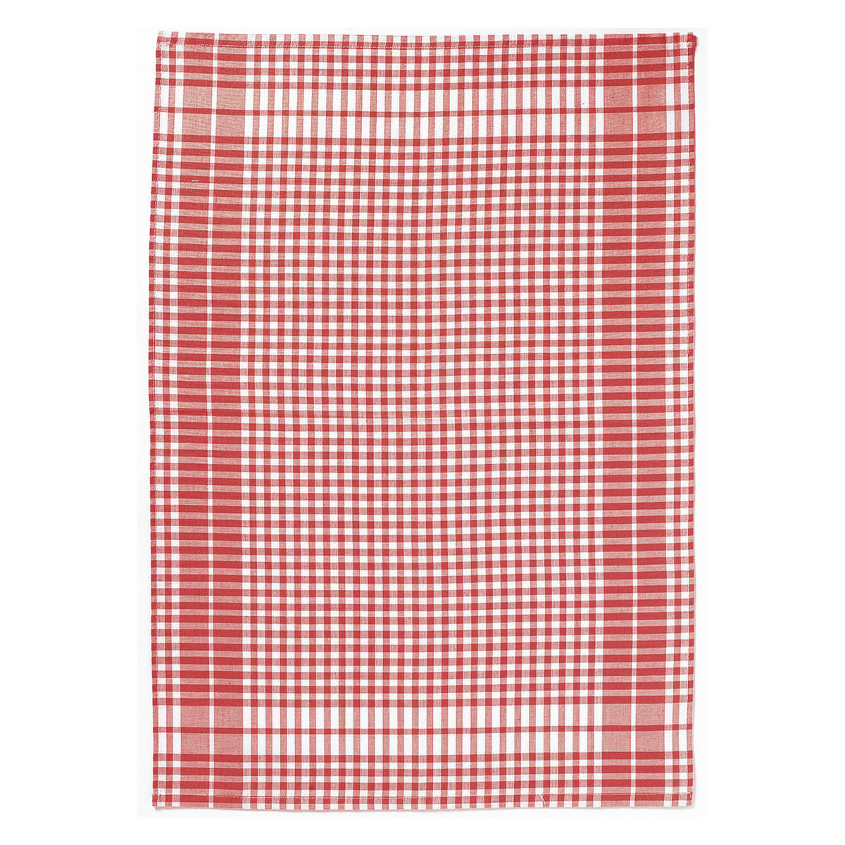 GESCHIRRTUCH Petits Carreaux rot 50 x 70 cm - Rot, Textil (70/50cm) - Winkler