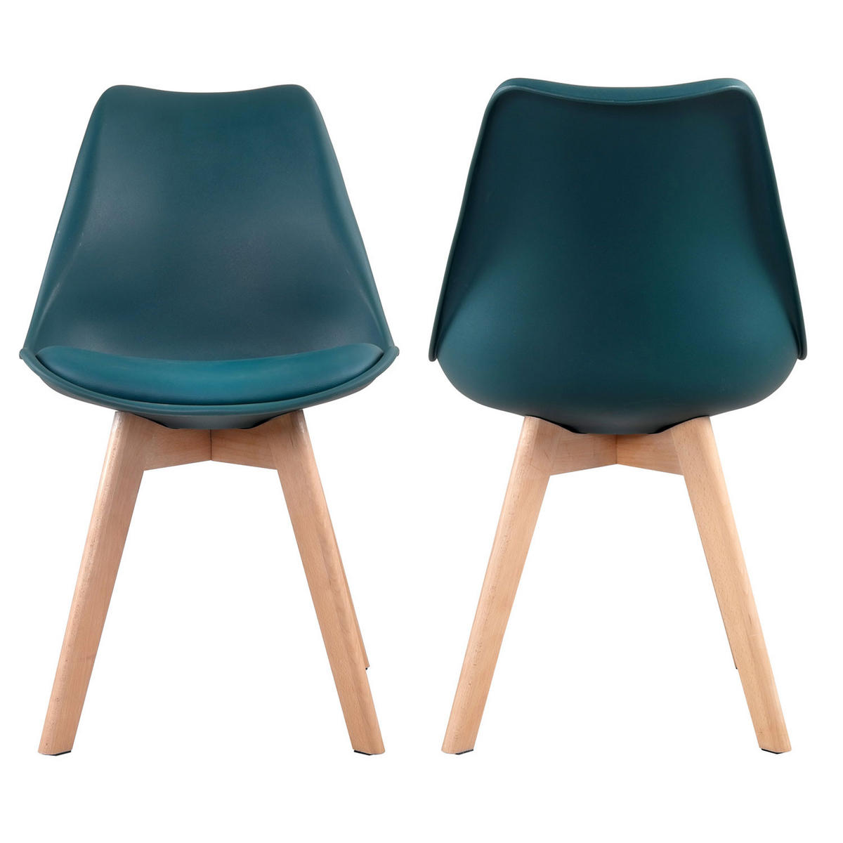 STÜHLE Nora Blau 2er-Set - Blau, Kunststoff (49/81/52cm) - Happy Garden