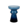 VASE Majesto Blau 22.5/22.5/30 cm - Blau, Glas (30cm) - Present Time