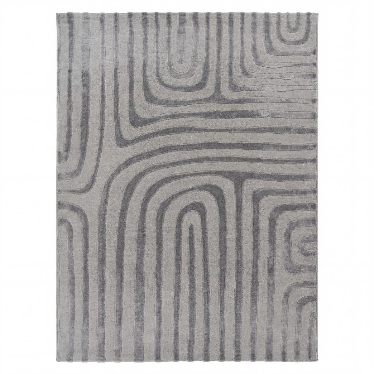 KURZFLORTEPPICH 230/320 cm Tinos 575 - Anthrazit, Textil (230/320cm) - Paco Home