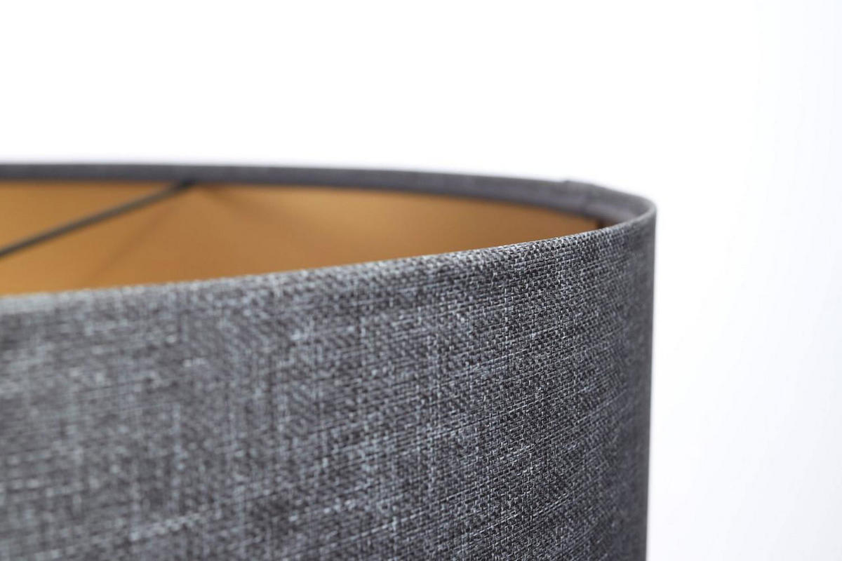 HÄNGELEUCHTE Grau 40/25 cm - Goldfarben/Grau, Kunststoff (40/0.5/25cm) - ONZENO