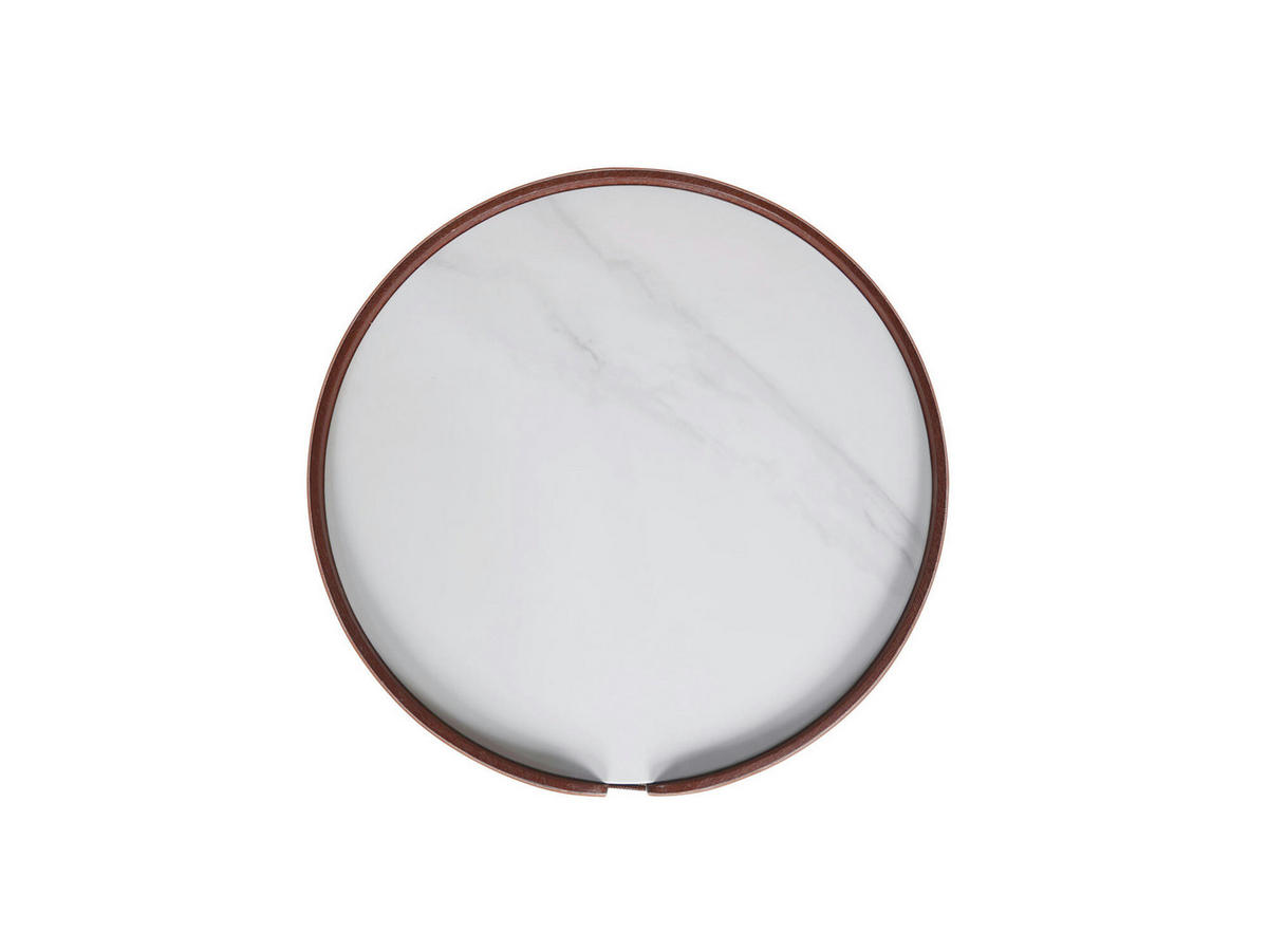 COUCHTISCH MODIG Orange 50x50x48 cm - Orange, Stein (50/50/48cm) - FURNLUX