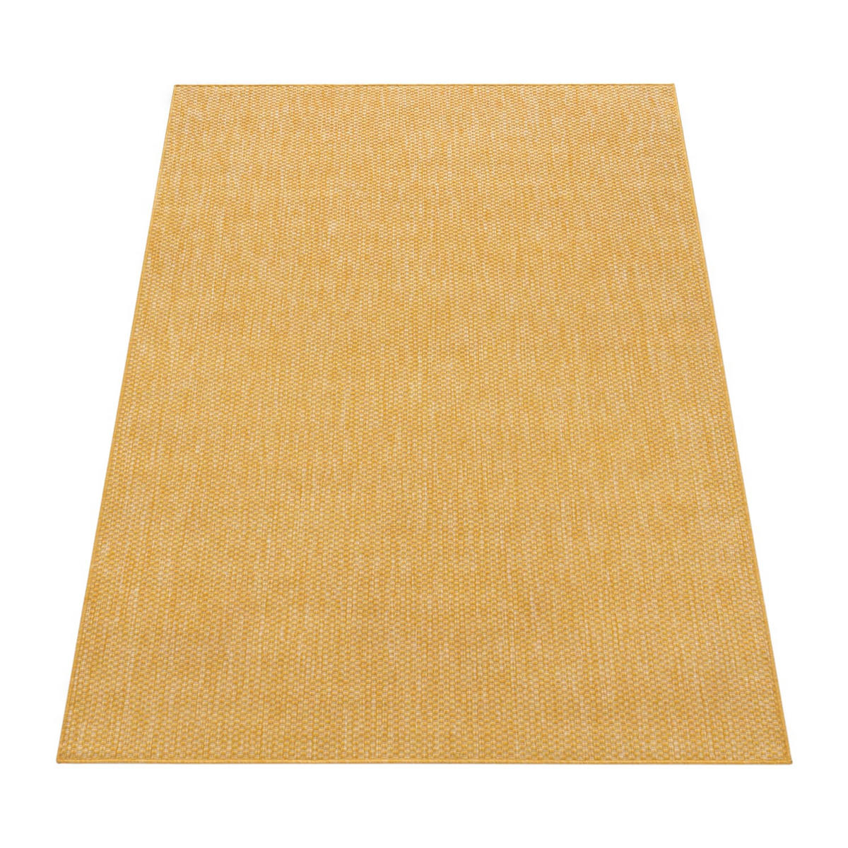 OUTDOORTEPPICH 150/150 cm Venedig 165 - Gelb, Kunststoff (150/150cm) - Paco Home