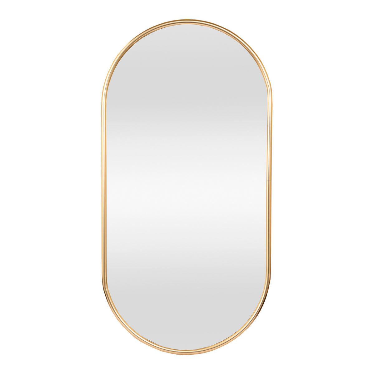 WANDSPIEGEL Picciano - Goldfarben, Glas/Metall (40/2.8/80cm) - [en.casa]