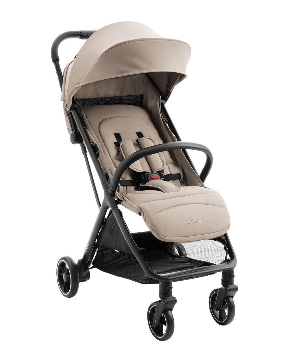 BUGGY Lauren beige verstellbar faltbar Aluminiumrahmen bis 22 kg - Beige/Braun, Metall (66/53/105cm) - Kikka boo