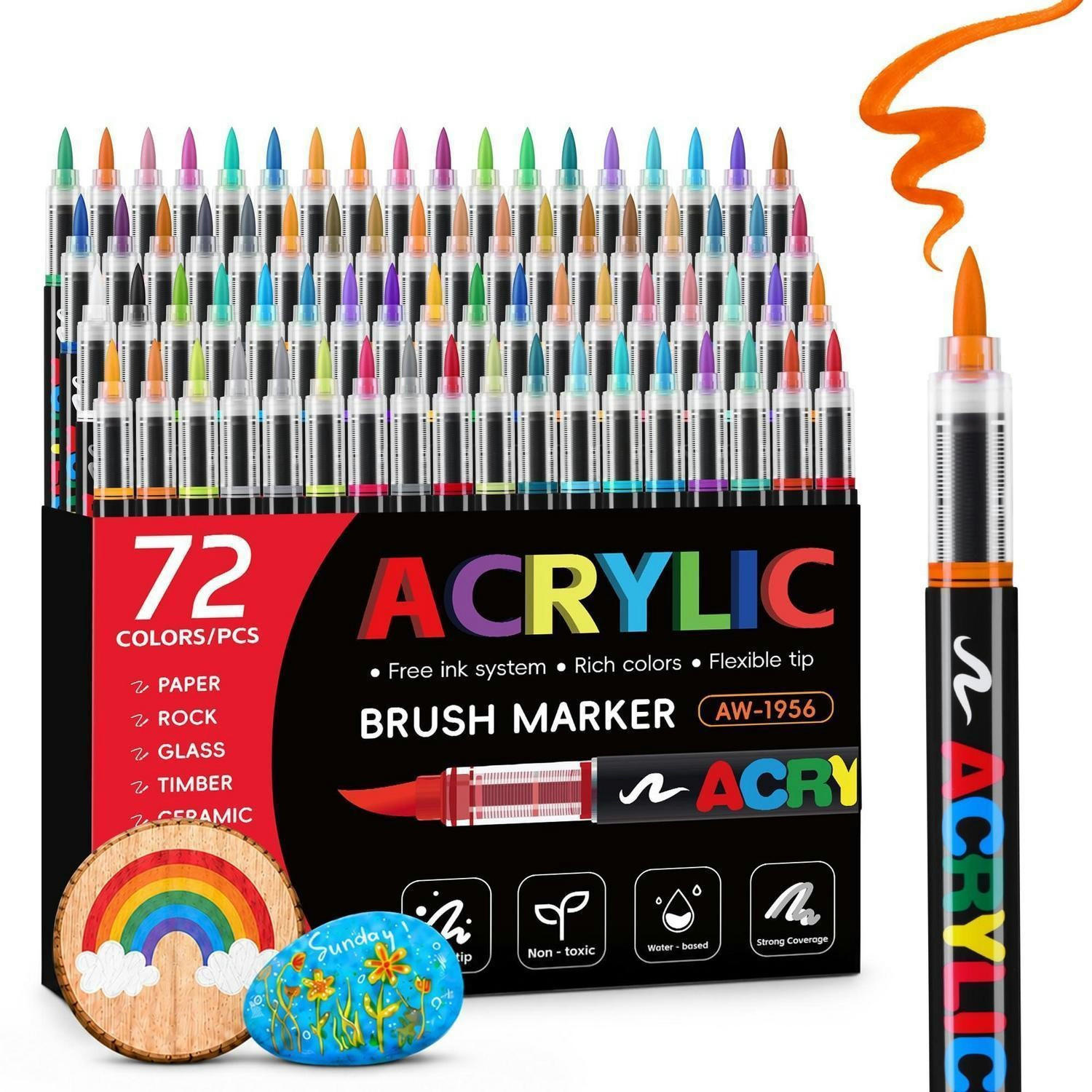 XXXLutz Acrylstifte Mehrfarbig 15.1x5.4x20.1 cm