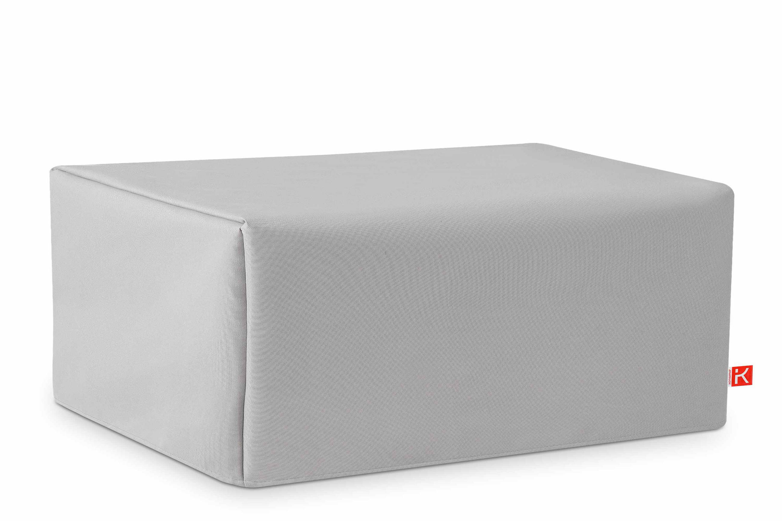 Konsimo® Abdeckung-Für-Gartensofa Hellgrau 166x72x71 cm