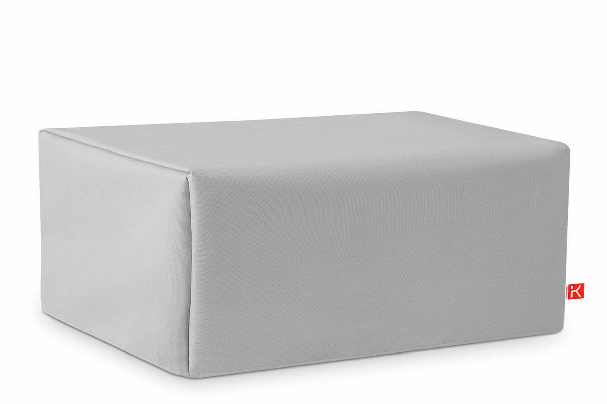 ABDECKUNG-FÜR-GARTENSOFA TRIGLO-FÜR-ein 2-Sitzer-Sofa, robustes Material, Hellgrau - Hellgrau, Textil (166/72cm) - KONSIMO®
