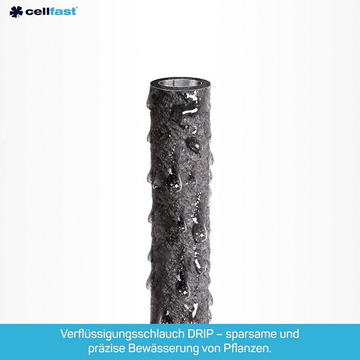 PERLSCHLAUCH DRIP 1/2" 15 m - Transparent, Kunststoff (1500cm) - Cellfast