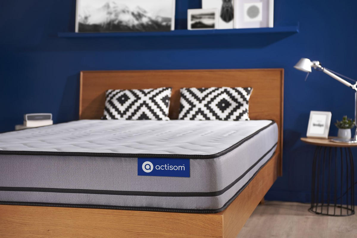 MATRATZE Actiflex night Taschenfederkern 70 x 190 cm h4 - Weiß, Textil (70/190cm) - ACTISOM
