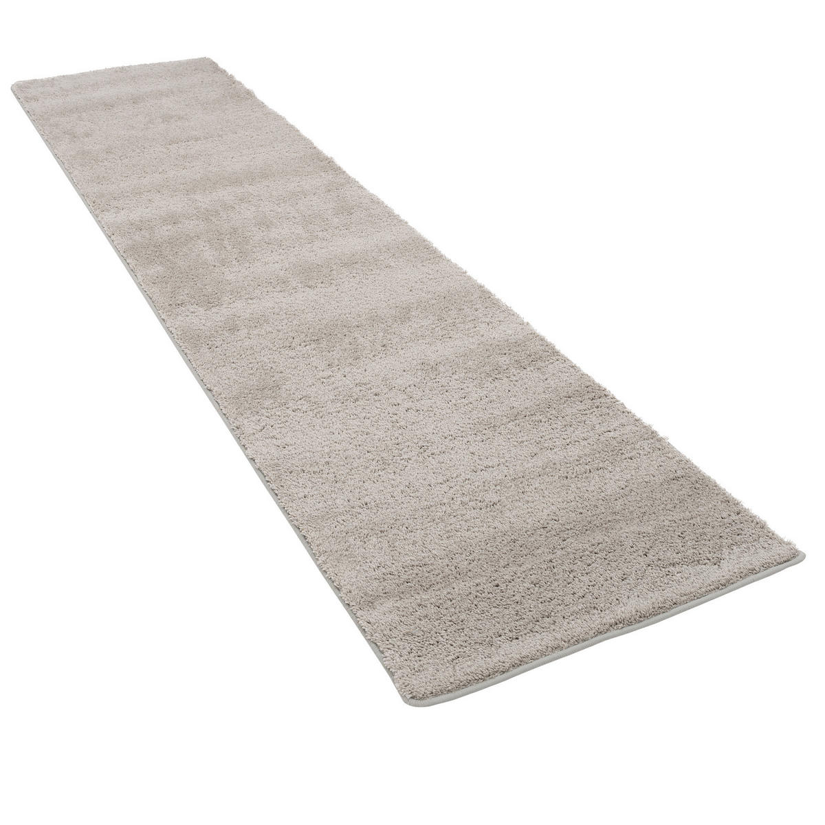 HOCHFLOR SHAGGY LÄUFER TEPPICH PALACE - Grau, Textil (80/320cm) - Snapstyle