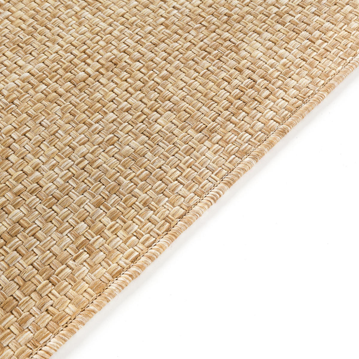 TEPPICHLÄUFER YUCANA sand modern 80/250 cm - Sandfarben, Textil (80/250cm) - Tapiso
