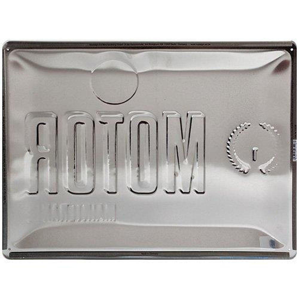 BLECHSCHILD 30/40 cm BMW Motor Maintenance - Multicolor, Metall (40/30/0.2cm) - Nostalgic-Art