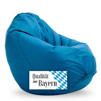 SITZSACK Classico L blau - Blau, Kunststoff/Textil (90/90/90cm) - Bruni