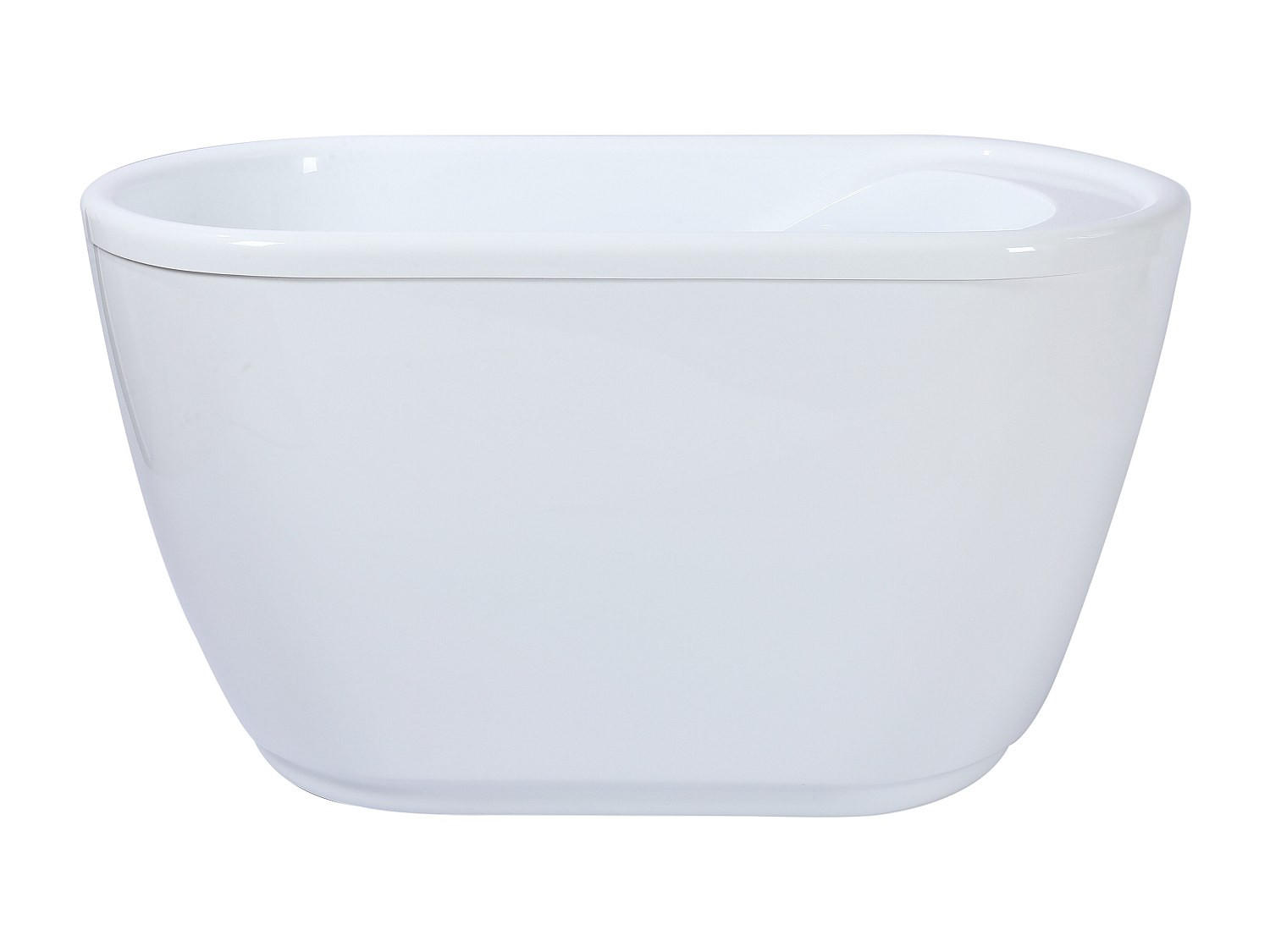 SITZBADEWANNE - 1 Person - Acryl - Weiß - Weiß, Kunststoff (120/65/75cm) - Vente-Unique