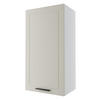 KÜCHENHÄNGESCHRANK Kvantum W4/50 Vanille Matt / Weiß Matt 50 / 32,5 / 96cm - Creme/Weiß, Holz/Holzwerkstoff (50/96/32.5cm) - Feldmann-Wohnen