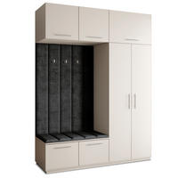 GARDEROBENSCHRANK REMA 180/240/60 cm Modern Kaschmir - Kaschmir, Holzwerkstoff (180/240/60cm) - MASSENO