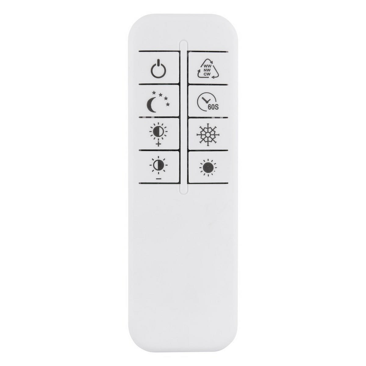 DECKENLEUCHTE MILES Metall Silber LED - Silberfarben, Metall (99.2/57/11.5cm) - Globo Lighting