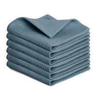 GESCHIRRTÜCHER Frigg 10er-Set, 30/30 cm, Blau - Blau, Textil (30/30cm) - Blumtal