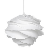 HÄNGELEUCHTE Weiß Nile - Weiß, Kunststoff (41/41/113cm) - Beliani