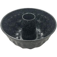 BACKFORM Schwarz 22/22/10 cm KB7839 - Schwarz, Metall (22/10/22cm) - Klausberg 