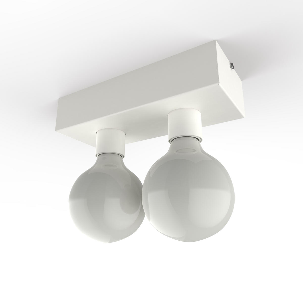 DECKENLEUCHTE - Weiß, Metall (10/20/7.5cm) - Lumicom