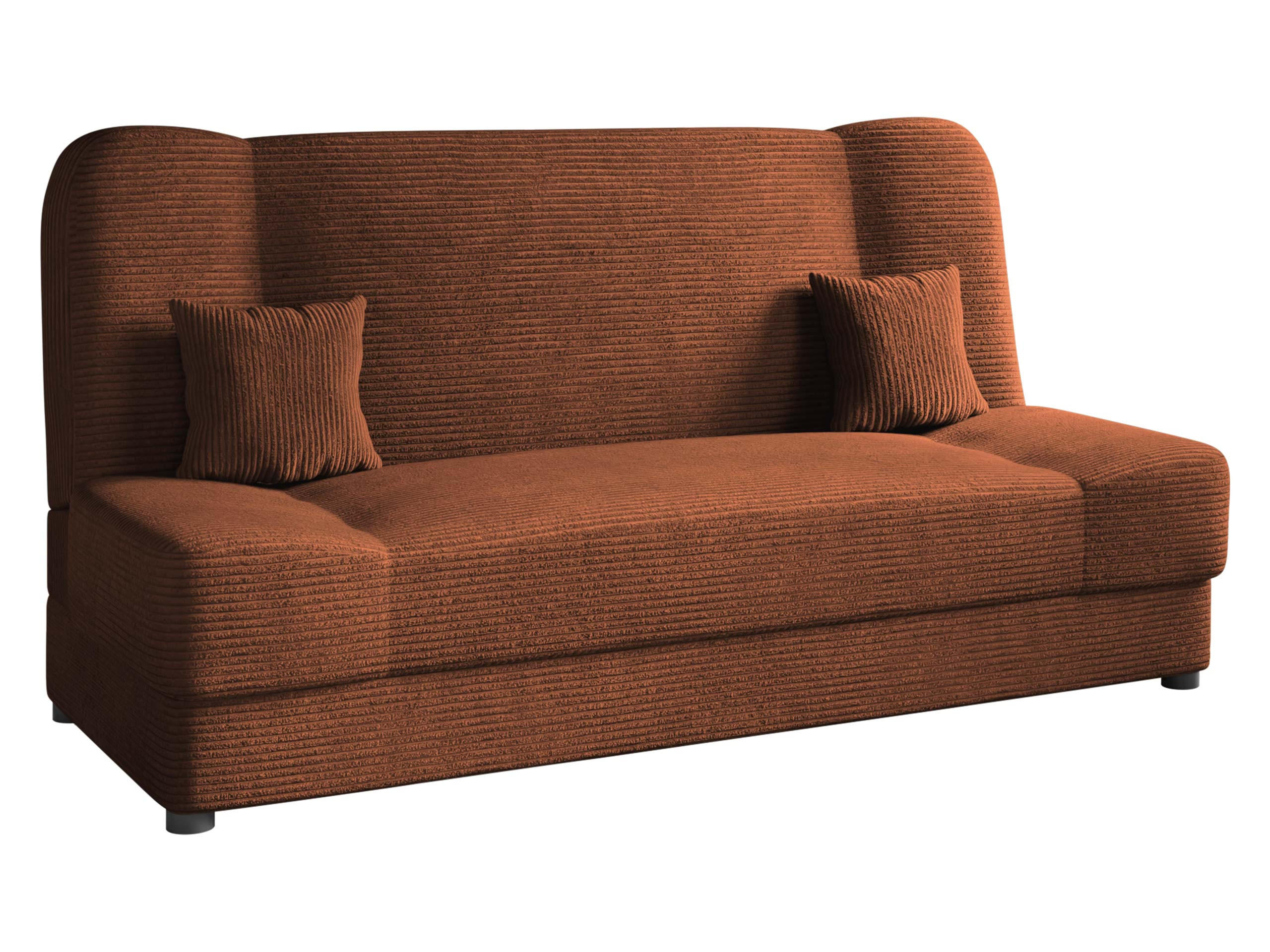 SCHLAFSOFA Jonas Cord - Braun, Holz/Textil (195/86/87cm) - MIRJAN24