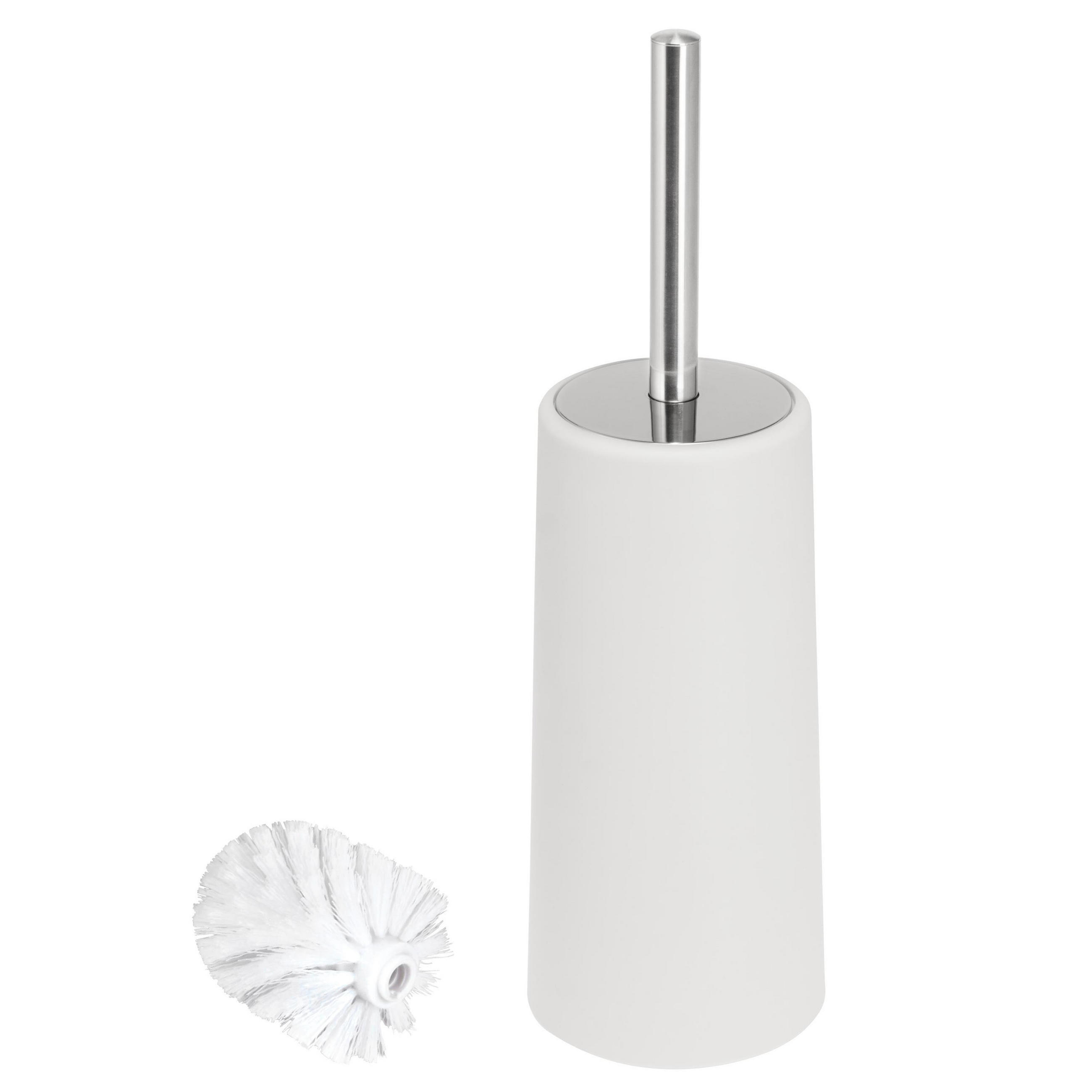 WC-BÜRSTE, weiß, Kunststoff - Weiß, Kunststoff (10/34.5/10cm) - bremermann