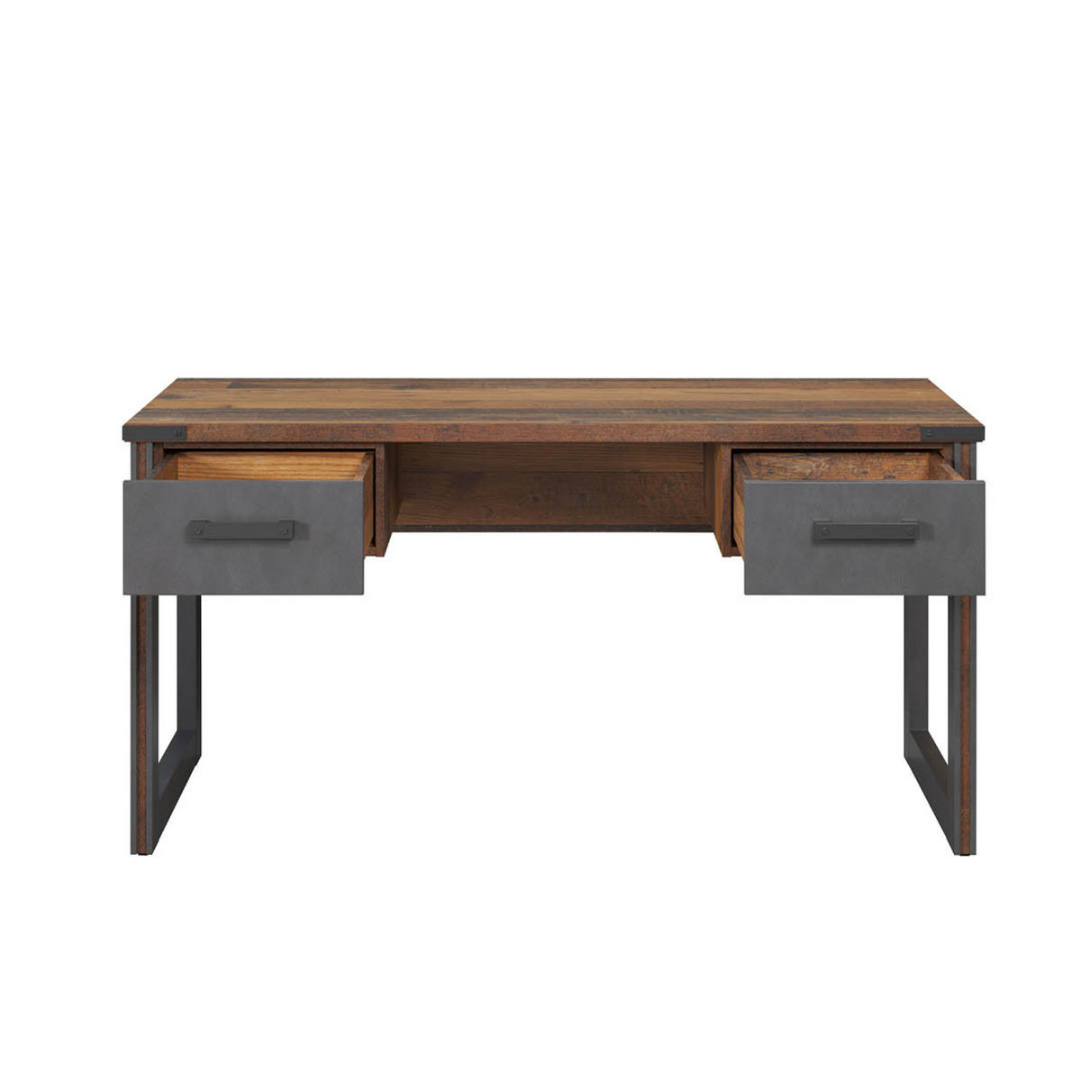 SCHREIBTISCH Holz - Braun, Holzwerkstoff (60/148/75cm) - ebuy24