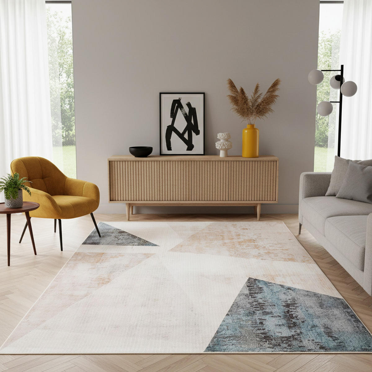 TEPPICH NORA Multicolor 180/250 cm - Multicolor, Textil (180/250cm) - Tapiso