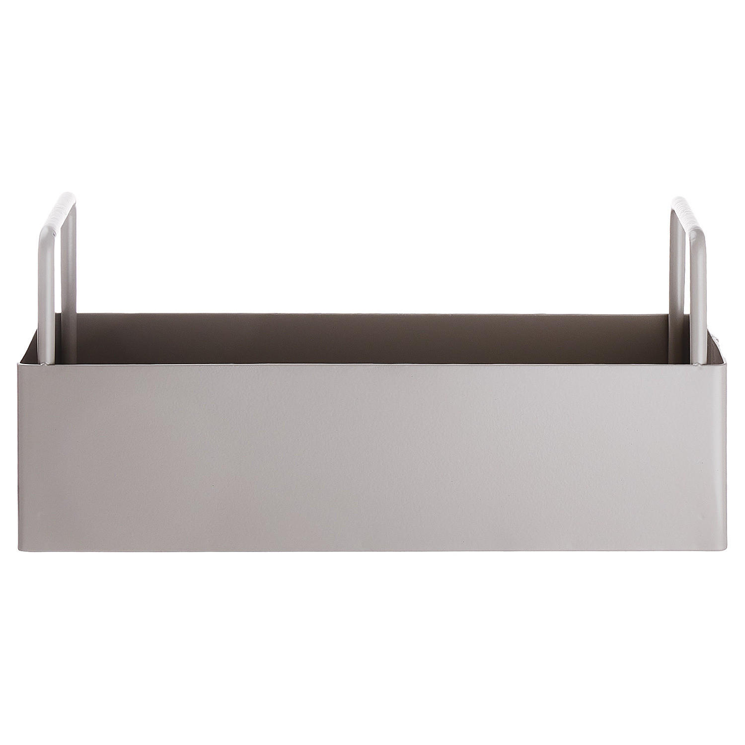 UTENSILIENBEHÄLTER Sideline - Taupe, Metall (25/12/9cm) - Butlers