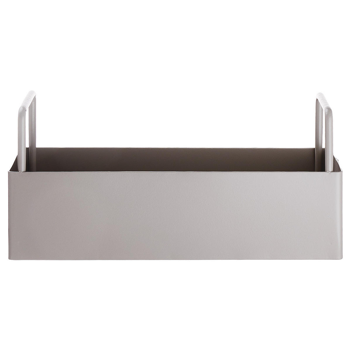 UTENSILIENBEHÄLTER Sideline - Taupe, Metall (25/12/9cm) - Butlers