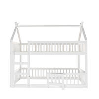 ETAGENBETT Loft Weiß 90x200cm - Weiß, Holz (90/200cm) - ComfortXL