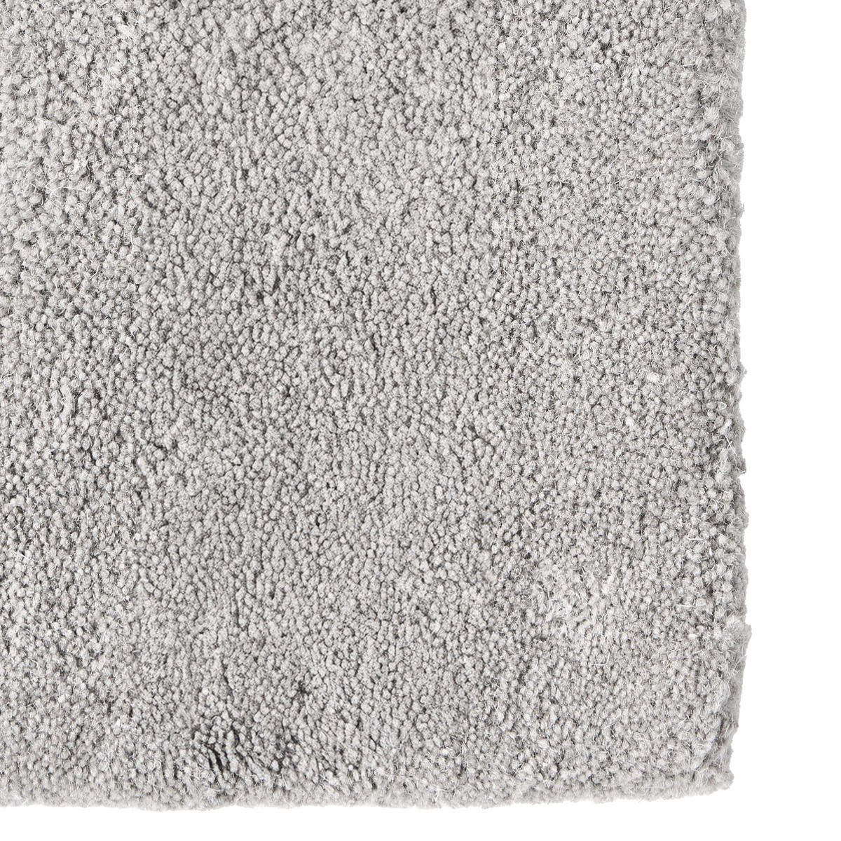 TEPPICH Grau 160/230 cm Wolle Kargil - Grau, Textil (160/230cm) - Beliani
