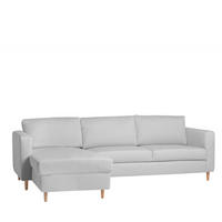 SOFA-CHAISELONGUE Beth Grau 245 cm x 83 cm - Grau, Textil (245/145cm) - Klast Home