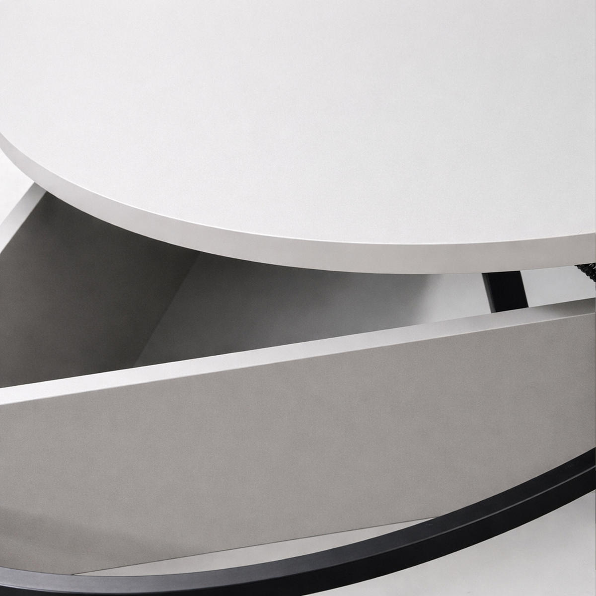 COUCHTISCH - Multicolor, Holzwerkstoff/Metall (80/80/46cm) - Relaxdays