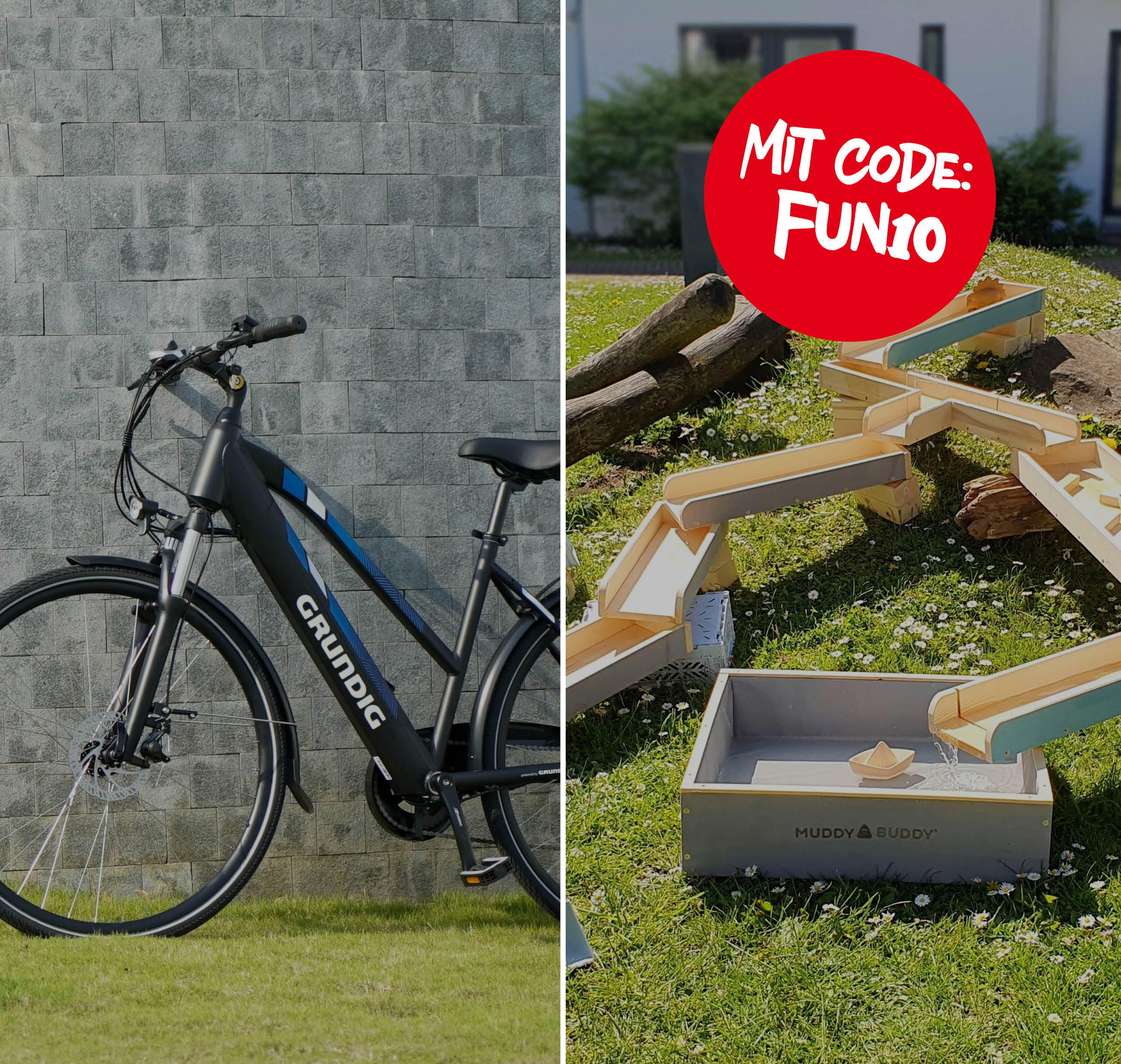 Mit Code: FUN10