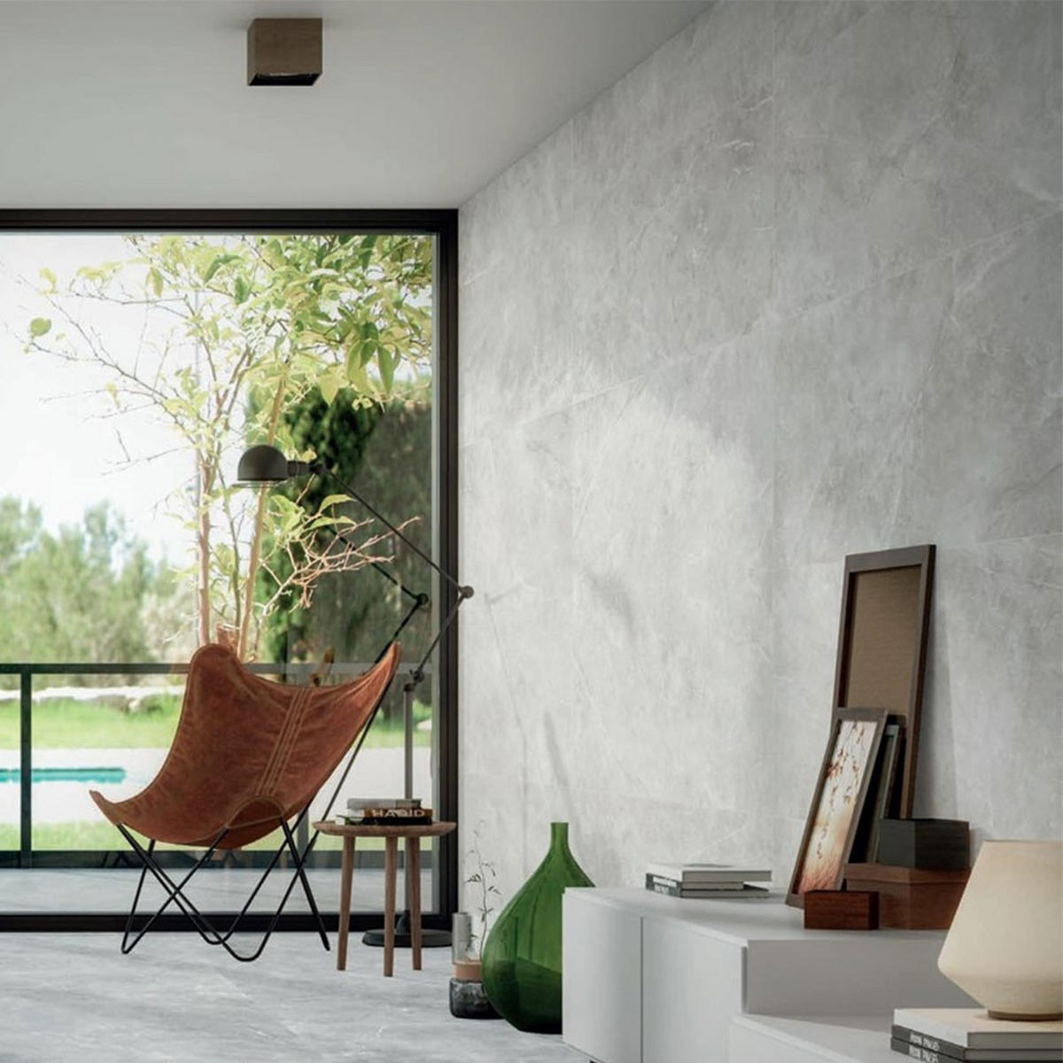 WANDPANEELE 1.8m²/10-TLG. Wasserdicht Selbstklebend Marmormuster Hellgrau - Hellgrau, Kunststoff (30/60/0.2cm) - Livingandhome