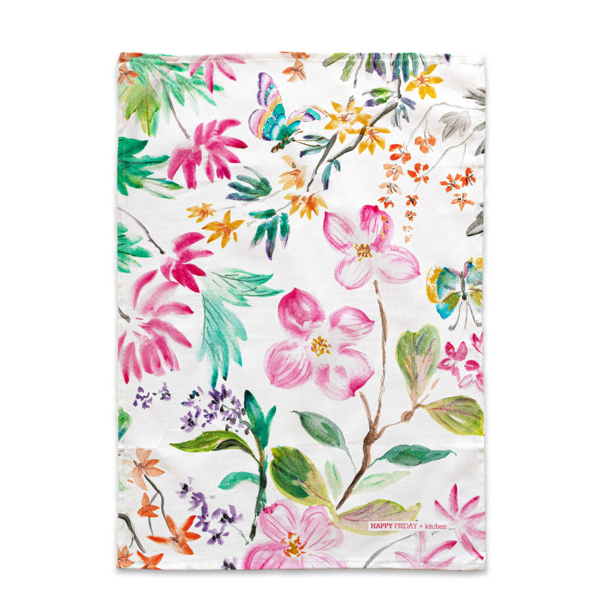 GESCHIRRTUCH (2 tlg) enchant 70x50 cm mehrfarbig - Multicolor, Textil (70/50cm) - Happy Friday