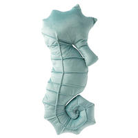 KISSEN SEEPFERDCHEN Blau - Hellblau, Textil (27/58cm) - J-Line