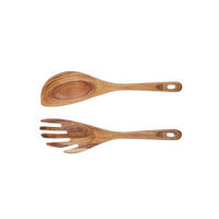 SALATBESTECK aus Akazienholz SKOV - Braun, Holz (26cm) - Björn